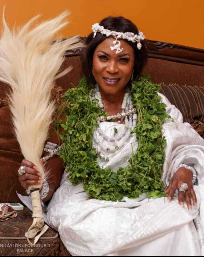 African Queen Naa Fynnba Korkoi Atiapa 1 From Ghana image